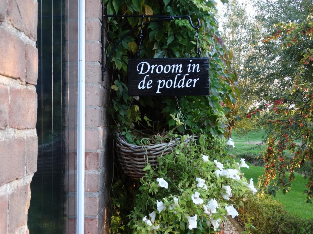 B & B 'Droom In De Polder De Suite Met Prive Sauna Arnemuiden Eksteriør billede