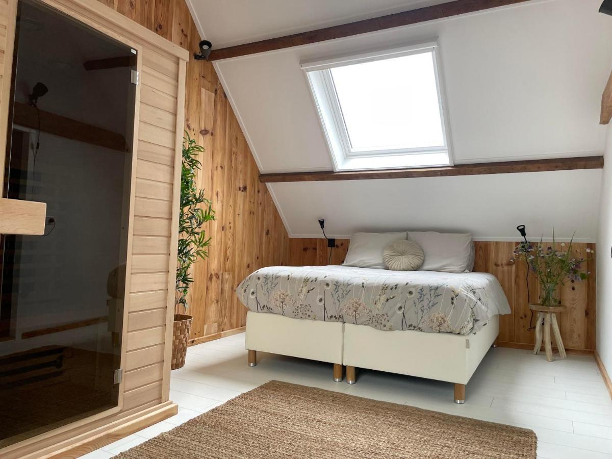 B & B 'Droom In De Polder De Suite Met Prive Sauna Arnemuiden Eksteriør billede