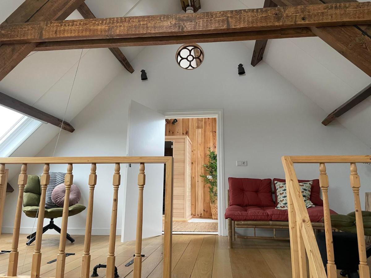 B & B 'Droom In De Polder De Suite Met Prive Sauna Arnemuiden Eksteriør billede