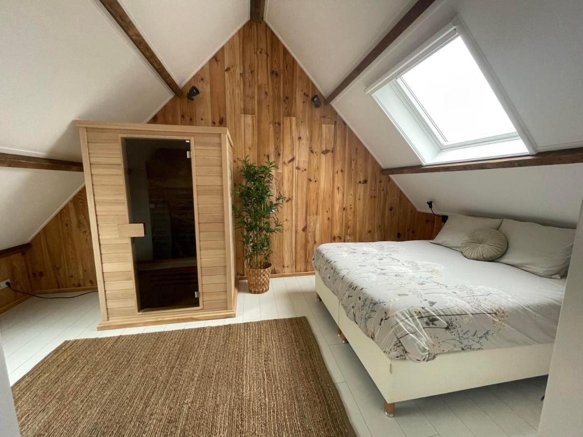 B & B 'Droom In De Polder De Suite Met Prive Sauna Arnemuiden Eksteriør billede