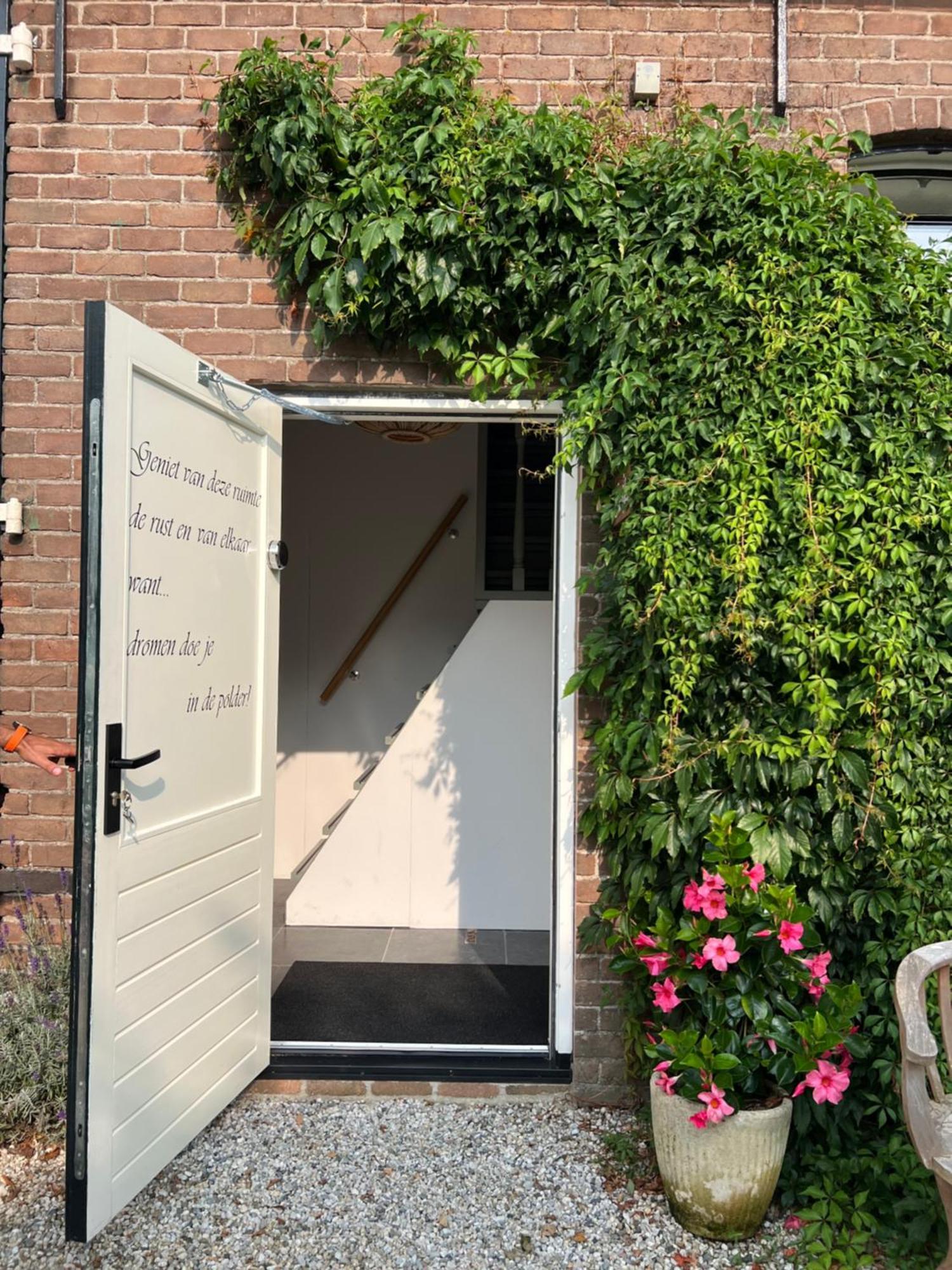 B & B 'Droom In De Polder De Suite Met Prive Sauna Arnemuiden Eksteriør billede