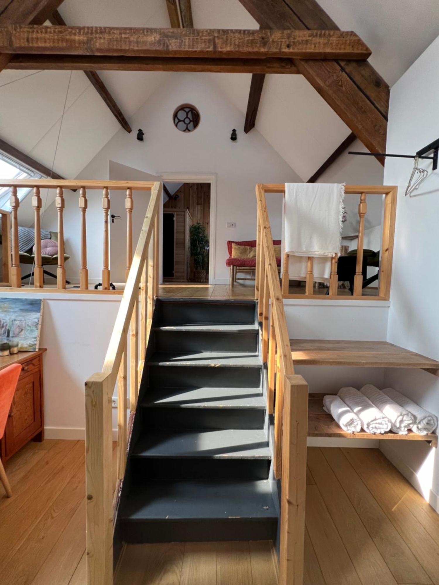 B & B 'Droom In De Polder De Suite Met Prive Sauna Arnemuiden Eksteriør billede