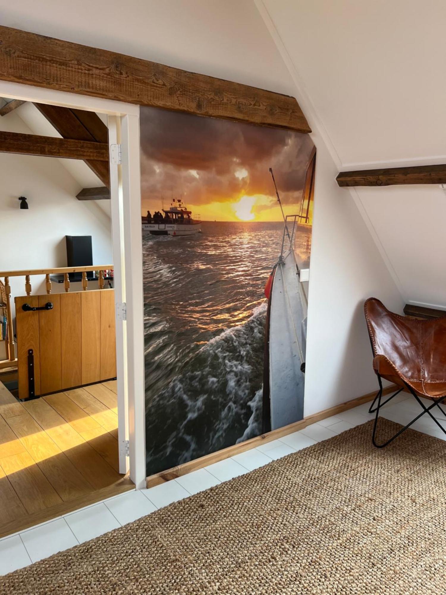 B & B 'Droom In De Polder De Suite Met Prive Sauna Arnemuiden Eksteriør billede