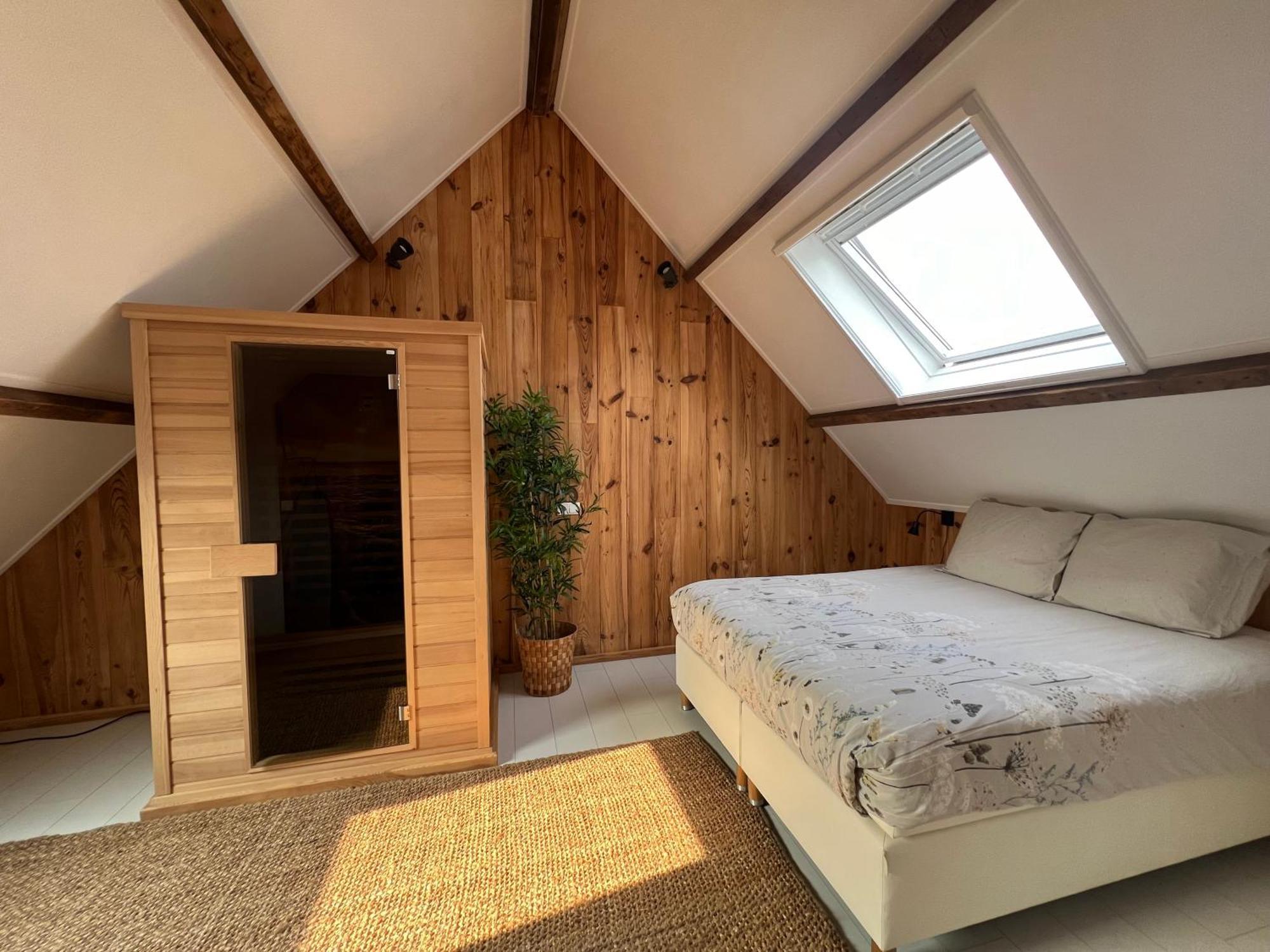 B & B 'Droom In De Polder De Suite Met Prive Sauna Arnemuiden Eksteriør billede