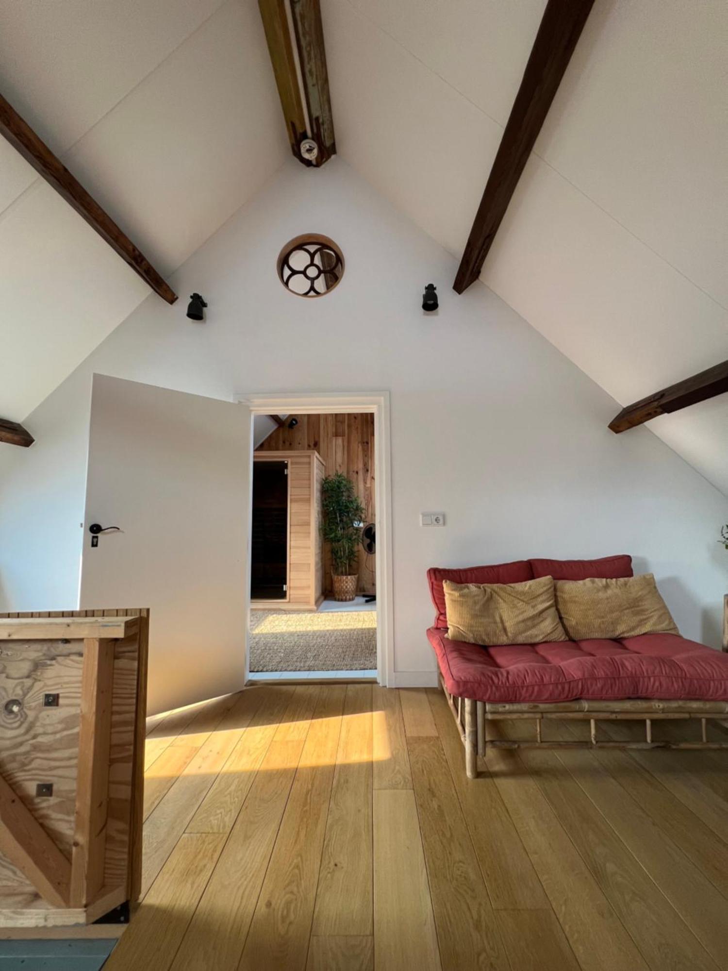 B & B 'Droom In De Polder De Suite Met Prive Sauna Arnemuiden Eksteriør billede